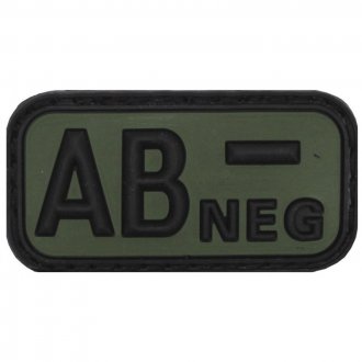 Nášivka 3D PVC AB- NEG bojová
