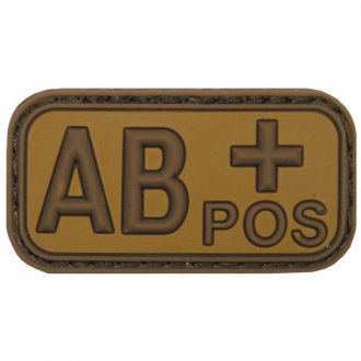 Nášivka 3D PVC AB+ POS pouštní