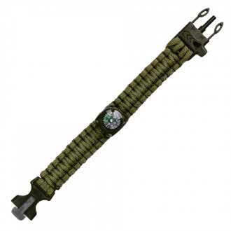 Paracord kombinovaný 3 funkce ZELENÝ JYFPB03