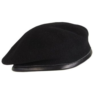 Baret orig. BUNDESWEHR černý nový
