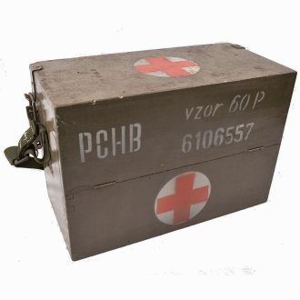 Bedna AČR dřevěná medic PCHB s popruhem