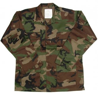 Blůza maskáčová  woodland  Mil-Tec