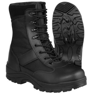 Boty SECURITY Mil-Tec černé