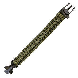 Paracord kombinovaný 2 funkce ZELENÝ JYFPB05