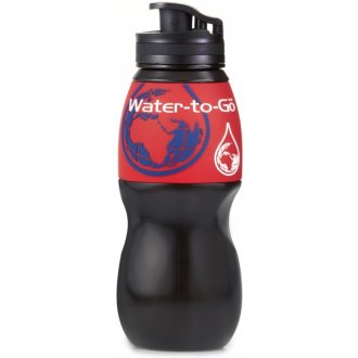 Filtrační láhev Water-to-Go 75cl  Červená