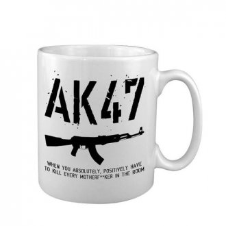 Hrnek s potiskem AK-47