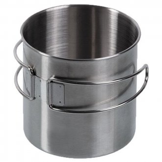 Hrnek s oušky STAINLESS STEEL 800ml