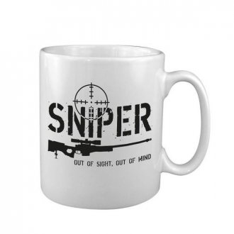 Hrnek s potiskem SNIPER