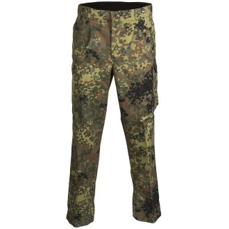 Kalhoty polní BUNDESWEHR camo FLECKTARN 5 barev