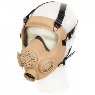 Plynová maska POLSKO MP-5 PÍSKOVÁ nová