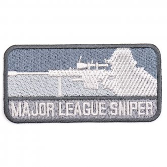 Nášivka MAJOR LEAGUE SNIPER šedá