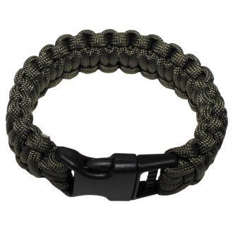 Náramek PARACORD OLIV