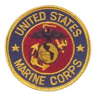 Nášivka USMC kulatá