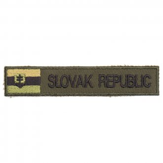 Nášivka Slovenská Republika plátek  bojová