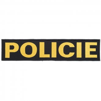 Nášivka POLICIE zádová velká VELCRO