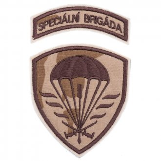 Nášivka Speciální brigáda  pouštní vz.95