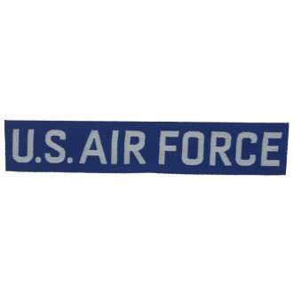 Nášivka U.S. AIR FORCE plátek modrá tištěná