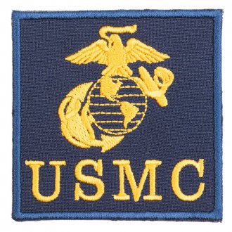 Nášivka  nápis  znak USMC