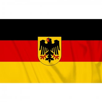 Vlajka Deutschland  s orlicí