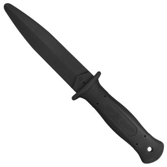 Tréninkový nůž 29cm špičatý HARD ( tvrdší ) černý