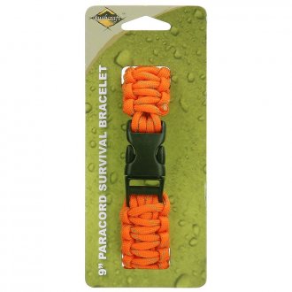 Vojenský PARACORD náramek BCB orange