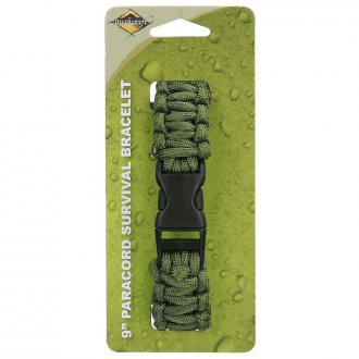 Vojenský PARACORD náramek BCB green