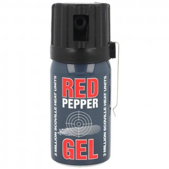 Pepřový sprej RED GEL GRAPHITE 40ml STŘELA