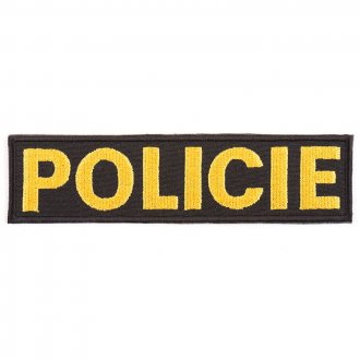 Nášivka POLICIE plátek VELCRO