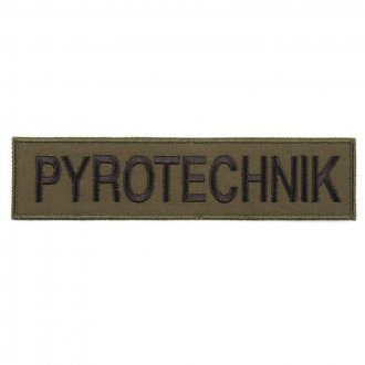 Nášivka Pyrotechnik plátek  bojová