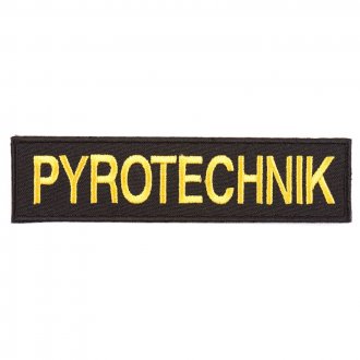 Nášivka Pyrotechnik plátek barevná VELCRO