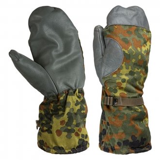 Zimní rukavice  PALČÁKY camo orig BW