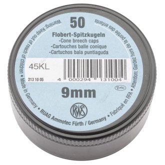 Flobertové náboje RWS cal. 9mm špička 50ks