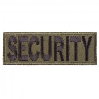 Nášivka Security plátek  bojová