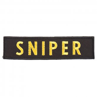 Nášivka SNIPER plátek  barevná