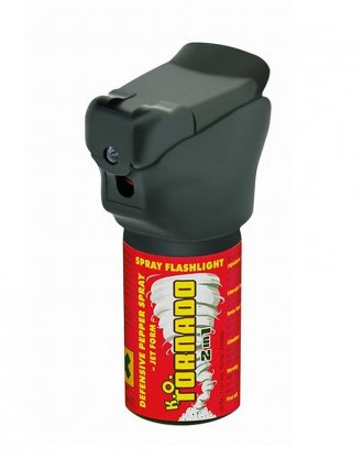 Obranný plyn K.O.TORNADO se svítilnou  40ml