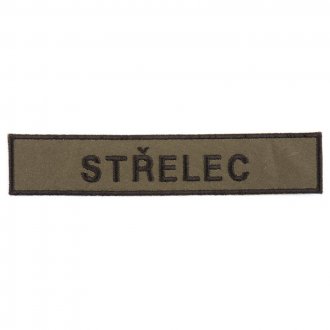 Nášivka funkce STŘELEC velcro