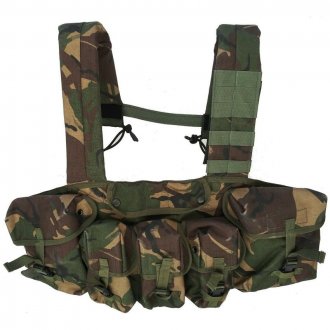 Taktická vesta  Chest rig  orig. BRITSKÁ