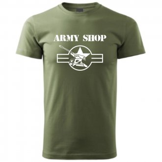 Triko  reklamní  ARMYSHOP s potiskem