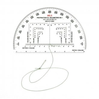 Military Protractor BCB