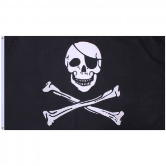 Vlajka PIRÁTSKÁ JOLLY ROGER