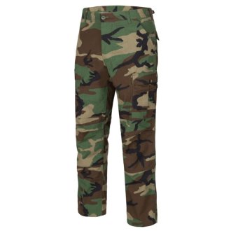 Kalhoty BDU rip-stop HELIKON-TEX woodland