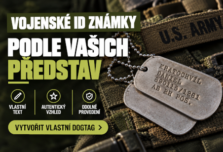Vojenské známky - vlastní motiv