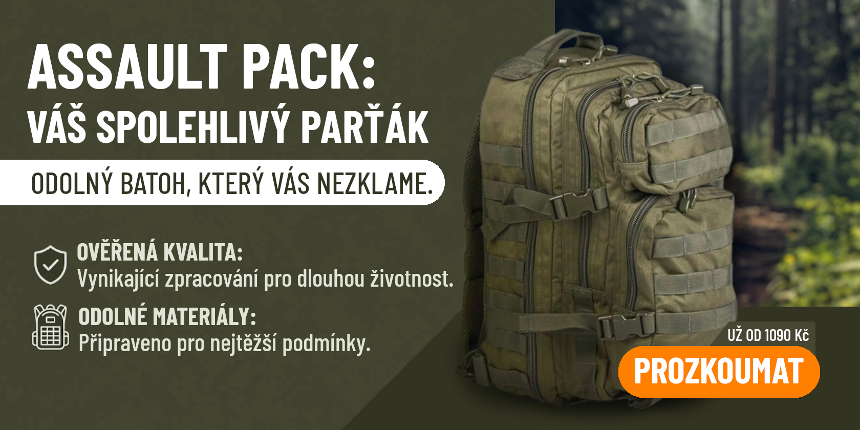 ASSAULT PACK batoh