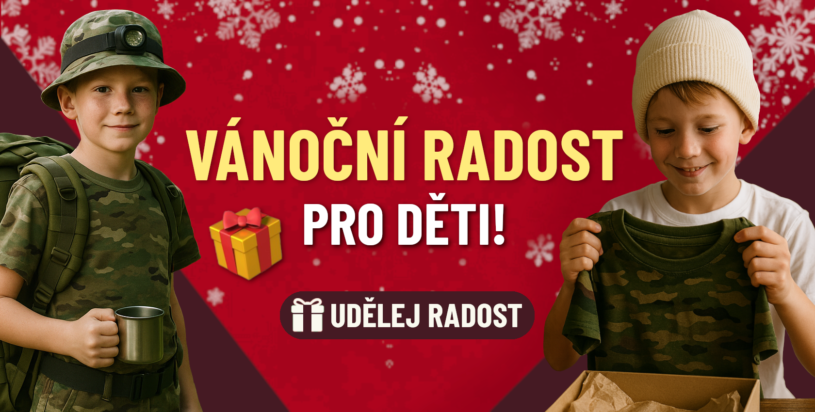 Vánoční radost pro děti!