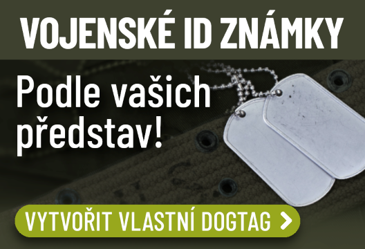 Vojenské známky - vlastní motiv