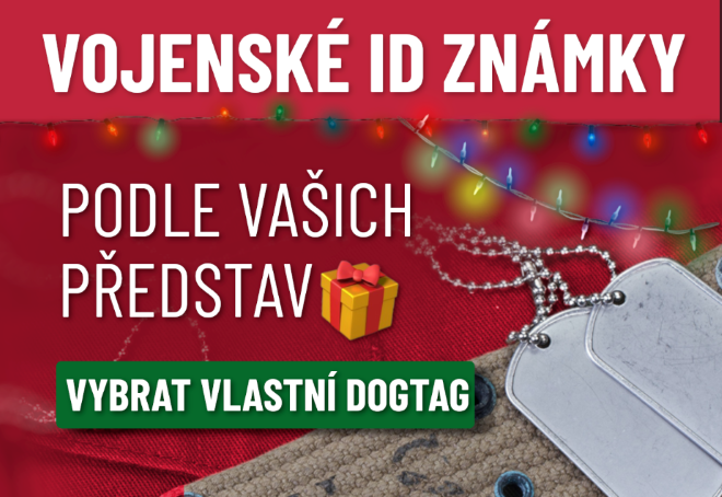 Vojenské známky jako dárek!