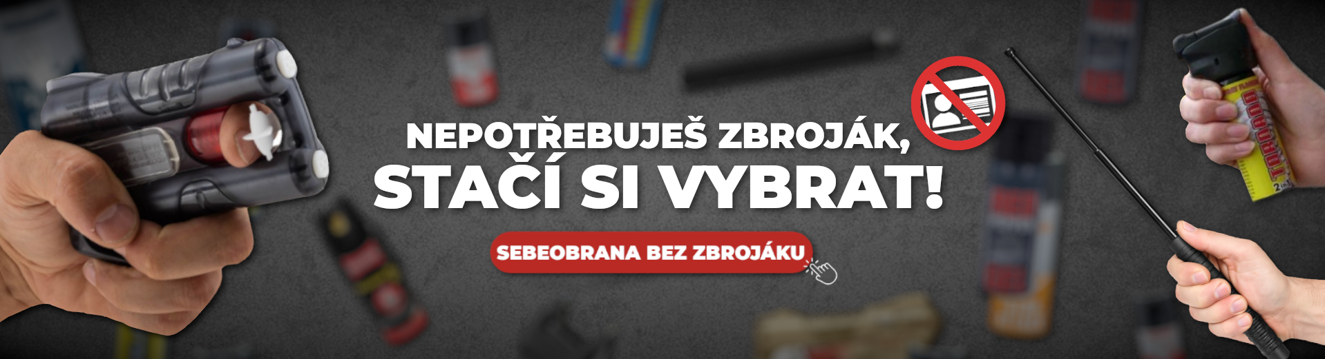 SEBEOBRANA BEZ ZBROJÁKU