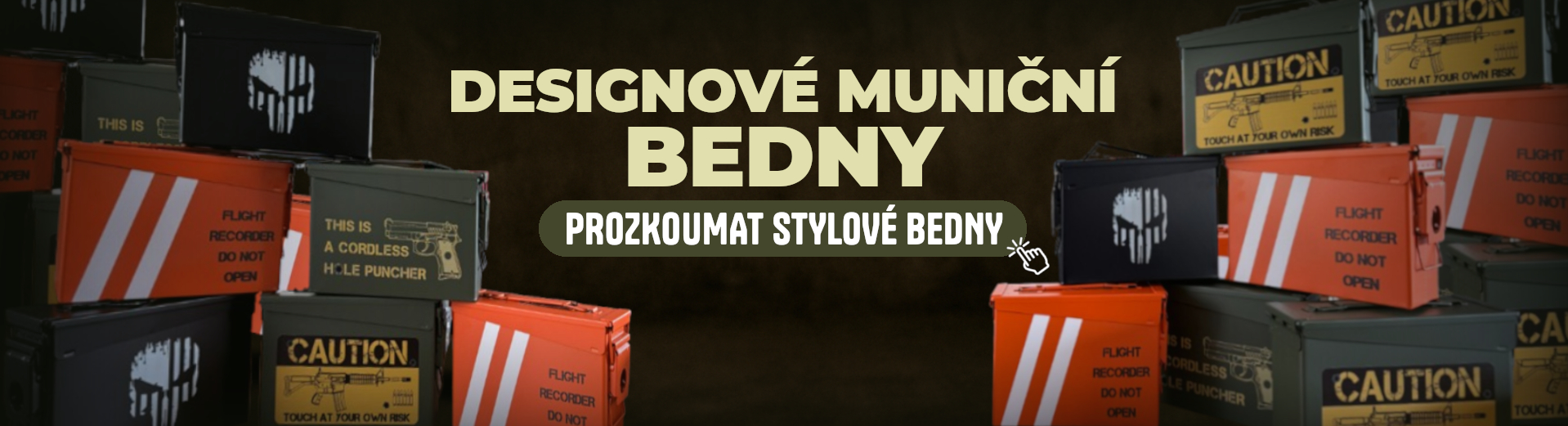 DESIGNOVÉ MUNIČNÍ BEDNY